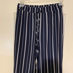Forever 21 Striped Palazzo Pants